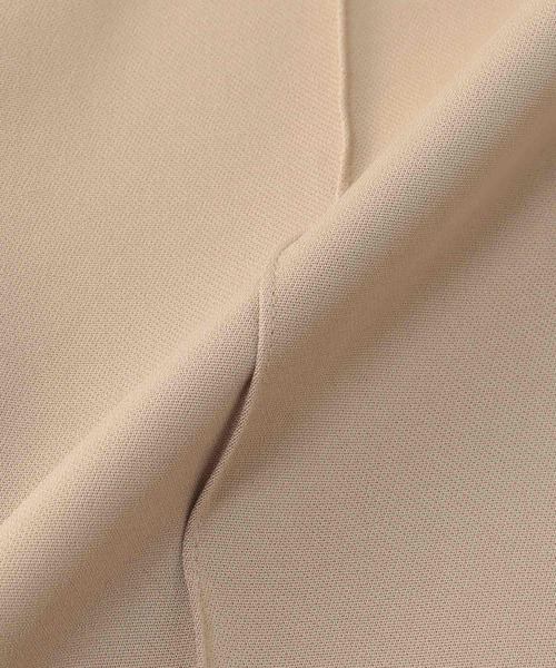 DRESSLAVE（ドレスレイブ）の「cuprime stretch tarperd trousers(キュプラストレッチテーパードトラウザー)（スラックス・レディース・ベージュ/ブラック・36/38）」の18枚目の写真