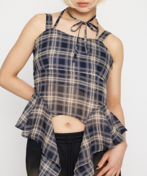 LAGUA GEM HEM FLARE キャミトップス HEM FLARE キャミトップス（キャミソール）｜LAGUA GEM