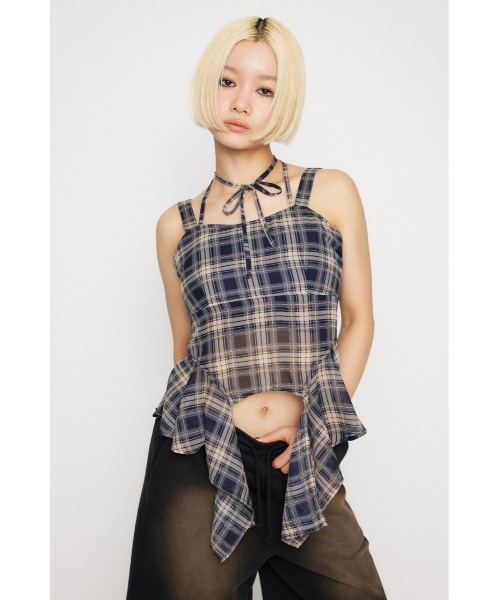 laguagem HEM FLARE キャミトップス HEM FLARE キャミトップス（キャミソール）｜LAGUA GEM