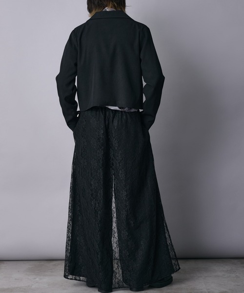 Ellno Loset(エルノロゼット)の「レースレイヤードパンツ(その他パンツ・メンズ・ブラック/ブルーグリーン・X-SMALL/SMALL/MEDIUM/LARGE)」の21枚目の写真