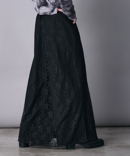 Ellno Loset(エルノロゼット)の「レースレイヤードパンツ(その他パンツ・メンズ・ブラック/ブルーグリーン・X-SMALL/SMALL/MEDIUM/LARGE)」の16枚目の写真