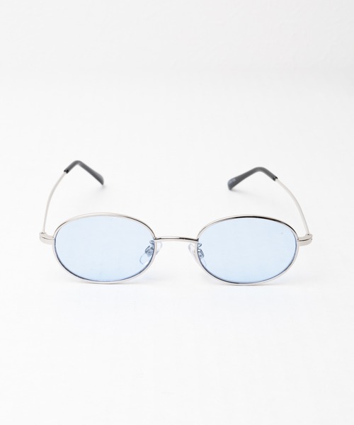 直営店☆Ferragamo☆ オーバルフレーム サングラス/ BLUE ssol-shopping_2337880745171