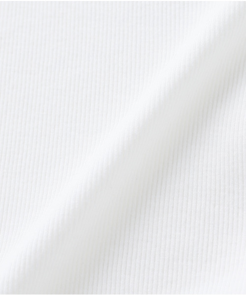 キャミソール 「babaco/ババコ」Cotton/Silk Open Back キャミソール / BA01-CR45 Cotton/Silk Ribbed Open Back Camisole｜babaco(ババコ)公式