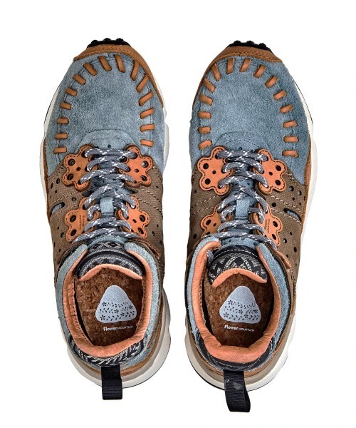 go slow caravan(ゴースローキャラバン)の「Flower MOUNTAIN/フラワーマウンテン MUSTARD WALNUT(スニーカー・メンズ・ベージュ/グレー・27.5cm/26.5cm/26cm/25cm/24.5cm/24cm/23.5cm)」の13枚目の写真