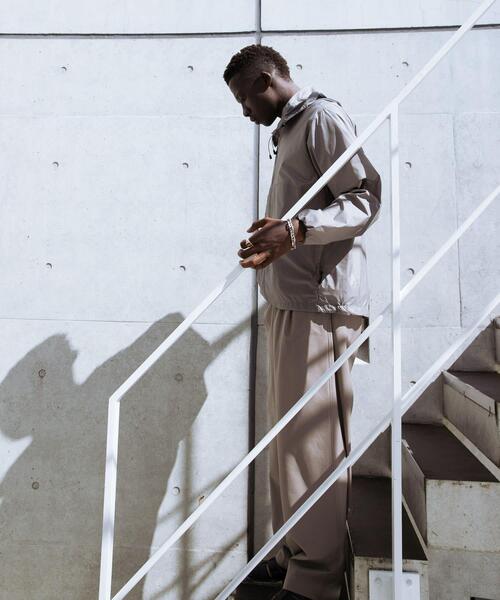 URBAN RESEARCH（アーバンリサーチ）の「new basic　Nylon Rip Stop Wind Parka（ナイロンジャケット・メンズ・ブラック/カーキ/グレー・MEDIUM/LARGE/X-LARGE）」の7枚目の写真