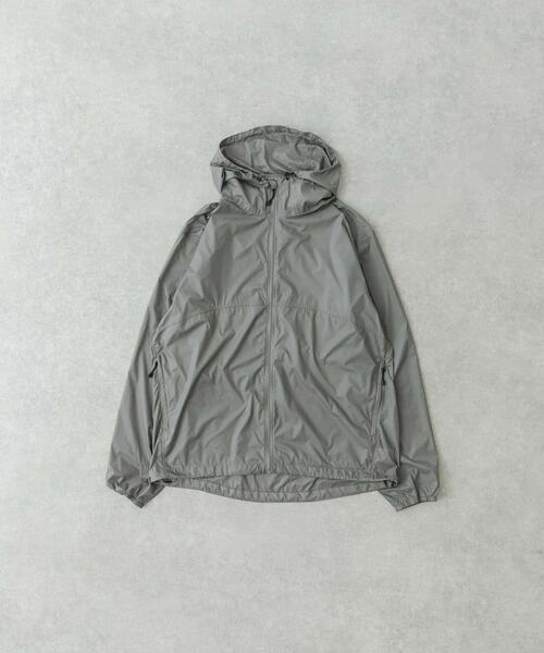 URBAN RESEARCH（アーバンリサーチ）の「new basic　Nylon Rip Stop Wind Parka（ナイロンジャケット・メンズ・ブラック/カーキ/グレー・MEDIUM/LARGE/X-LARGE）」の4枚目の写真