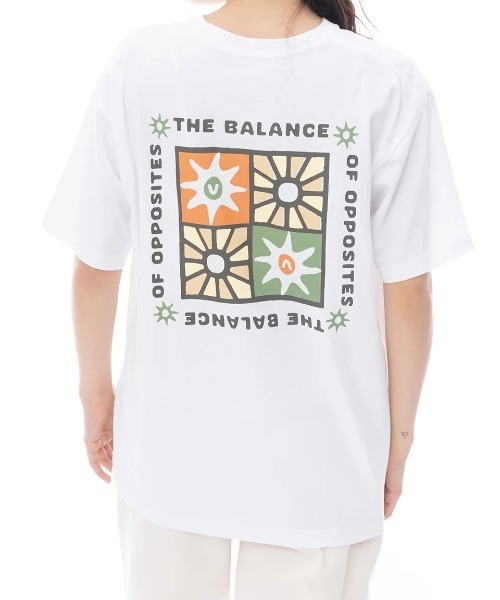 セール】RVCA レディース SOLEIL BOX LOOSE FIT SS TEE Tシャツ