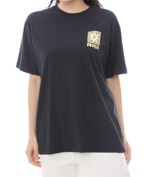 セール】RVCA レディース SOLEIL BOX LOOSE FIT SS TEE Tシャツ