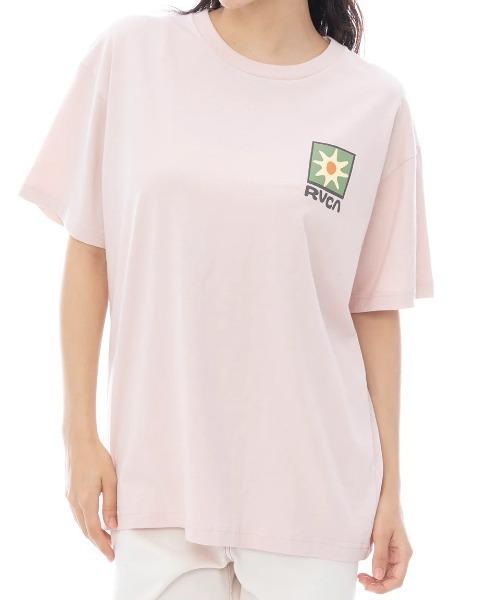 セール】RVCA レディース SOLEIL BOX LOOSE FIT SS TEE Tシャツ
