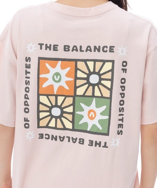 【送料無料】RVCA レディース OPPOSITES UNITE SS Ｔシャツ RVCA ルーカ レディース 半袖 ラグラン トップス Tシャツ OLD