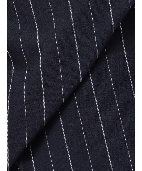 MURUA（ムルーア）の「パイピングラインパンツ（スラックス・レディース・ダークブラウン/ネイビー/グレー・1/2）」の14枚目の写真