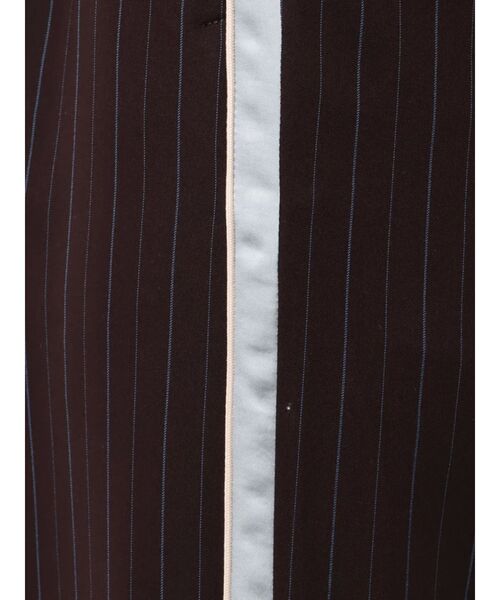 MURUA（ムルーア）の「パイピングラインパンツ（スラックス・レディース・ダークブラウン/ネイビー/グレー・1/2）」の17枚目の写真