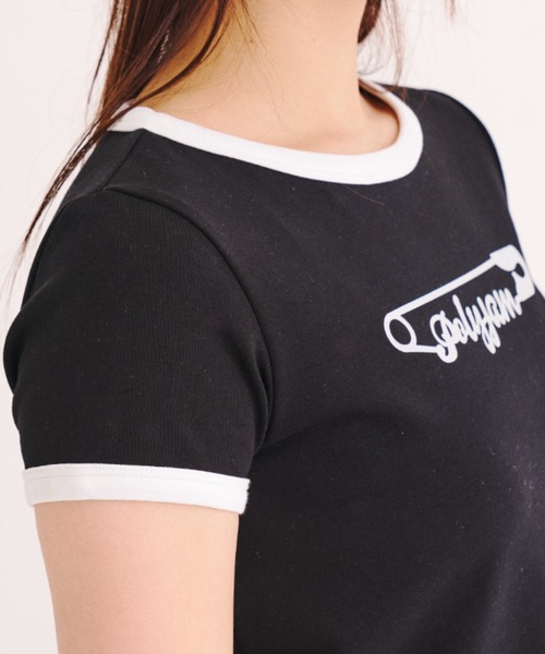 tシャツ RINGER TEE レディース STAR&STRIPE tシャツ 「STAR＆STRIPE」ボーダーリンガーTシャツ
