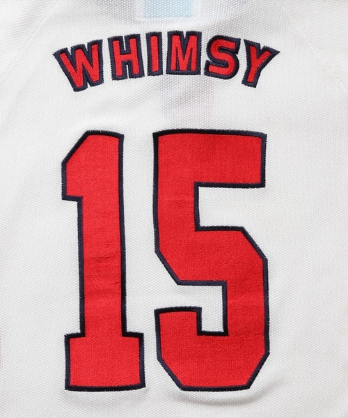 Whimsy（ウィムジー）の「OWEN KNIT TOP　SM24-T-001（ポロシャツ・メンズ・ホワイト・X-LARGE）」の4枚目の写真