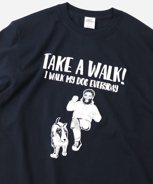 ♥専用 5.6oz TAKE A WALK Tee | ジムマスター（gym master）公式通販