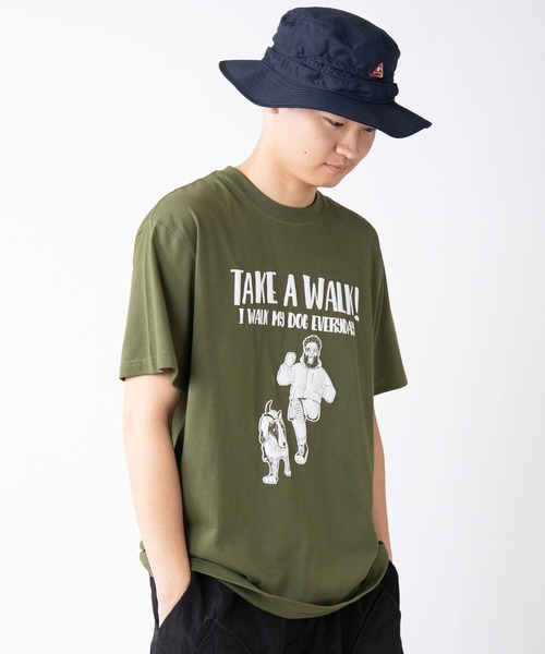 5.6oz TAKE A WALK Tee | ジムマスター（gym master）公式通販