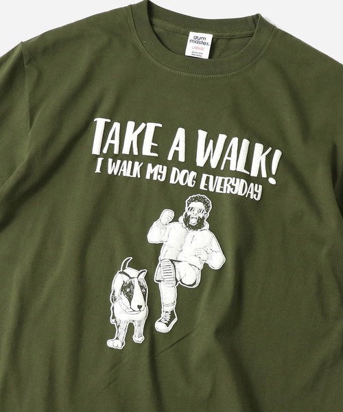 5.6oz TAKE A WALK Tee | ジムマスター（gym master）公式通販