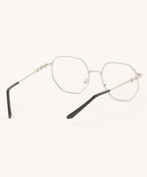 TONE SELECT GOODS（トーンセレクトグッズ）の「pur chouchou/メタルフレーム ファッションレンズ 伊達メガネ P4452（メガネ・レディース・その他1・FREE）」の5枚目の写真