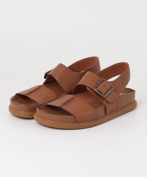 クラークス メンズ サンダル レザー Walkford Band 国内即発 Clarks クラークス メンズ サンダル レザー 革 靴 シューズ