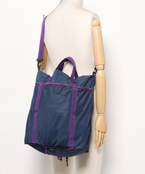 Gramicci(グラミチ)の「《GRAMICCI》NYLON PACKABLE EXPLORER TOTE(トートバッグ・メンズ・ネイビー/オリーブ/グレー系その他/ブラック・FREE)」の7枚目の写真