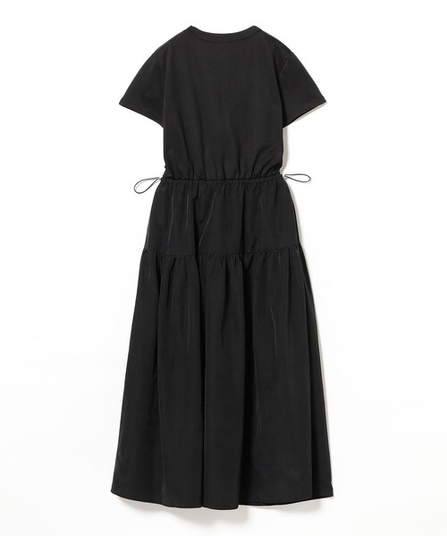 B:MING by BEAMS(ビーミングバイビームス)の「カット × 布帛 ワンピース(S~M)【洗濯可・イージーケア】(ワンピース・レディース・ブラック/ブルー系その他4/ブラウン系その他5・SMALL/MEDIUM)」の10枚目の写真