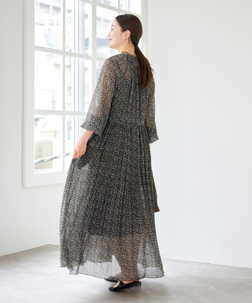 IENA（イエナ）の「MONOボタニーワンピース（ワンピース）」 - WEAR