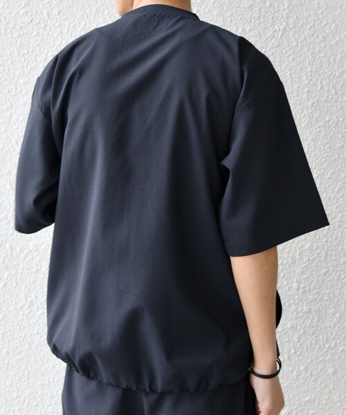 SHIPS any（シップス エニィ）の「SHIPS any:〈通気性/遮熱〉CALCULO サマートロピカル ポケット Tシャツ(セットアップ対応)◇（Tシャツ/カットソー・メンズ・ネイビー/ブラック/チャコールグレー・SMALL/MEDIUM/LARGE/X-LARGE）」の13枚目の写真