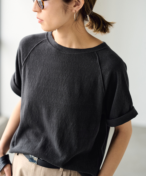セール】≪追加≫スラブ天竺ラグランTEE（Tシャツ/カットソー