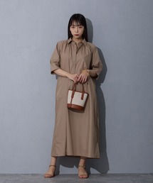 NICOLE white | スキッパーワンピース(ワンピース)