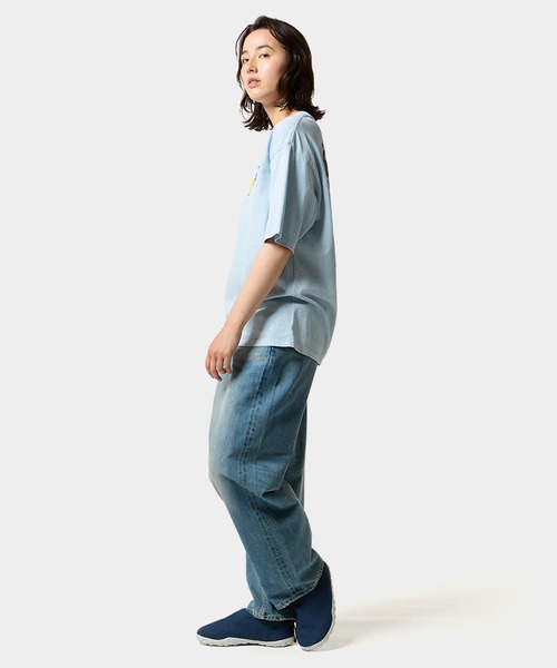 HUF（ハフ）の「STICKER TEE（Tシャツ/カットソー・メンズ・ホワイト/ブラック/ライトブルー/ダークパープル・XS/S/M/L/XL/XXL）」の22枚目の写真