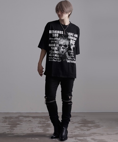 Bernings Sho/バーニングショー』天竺スカルPTBIGシルエット