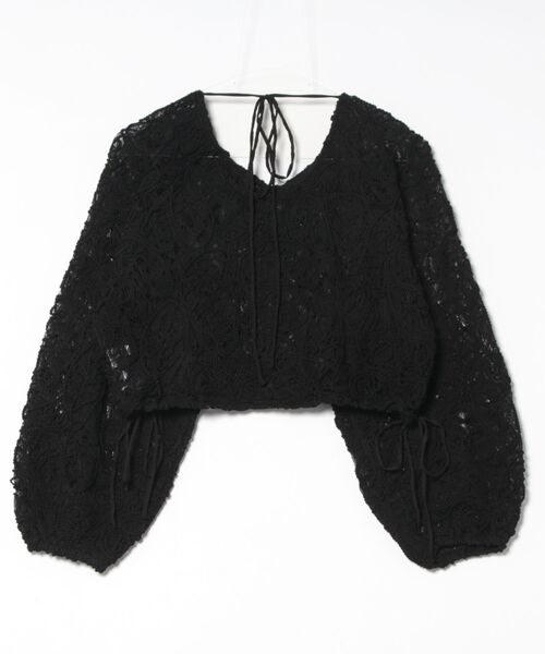 archives（アルシーヴ）の「コード刺繍レースブラウス（シャツ/ブラウス・レディース・オフホワイト/ブラック/ベージュ・MEDIUM）」の17枚目の写真