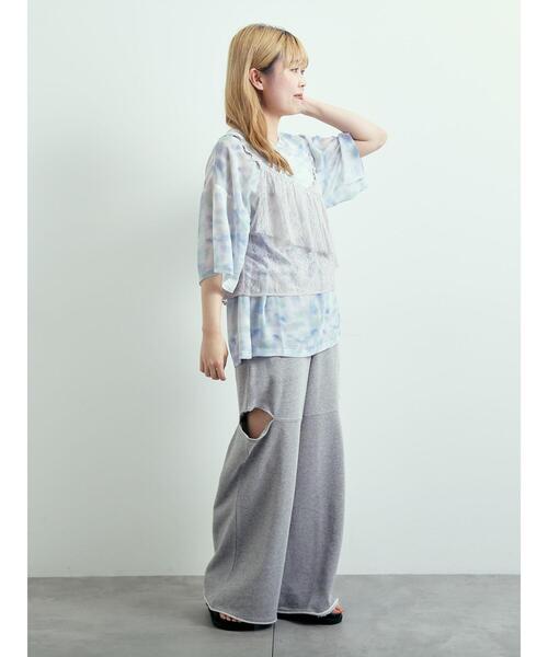 SM2（エスエムツー）の「裏毛サイドスリットスウェットパンツ（その他パンツ・レディース・シルバーグレー/チャコールグレー/グレー・F）」の22枚目の写真