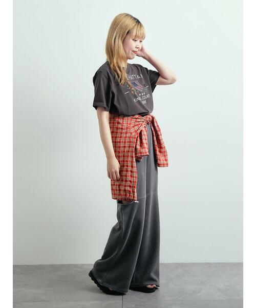 SM2（エスエムツー）の「裏毛サイドスリットスウェットパンツ（その他パンツ・レディース・シルバーグレー/チャコールグレー/グレー・F）」の13枚目の写真