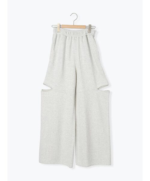 SM2（エスエムツー）の「裏毛サイドスリットスウェットパンツ（その他パンツ・レディース・シルバーグレー/チャコールグレー/グレー・F）」の11枚目の写真