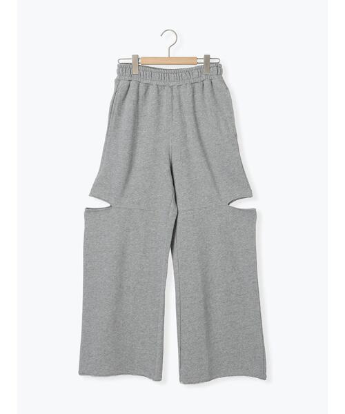 SM2（エスエムツー）の「裏毛サイドスリットスウェットパンツ（その他パンツ・レディース・シルバーグレー/チャコールグレー/グレー・F）」の9枚目の写真