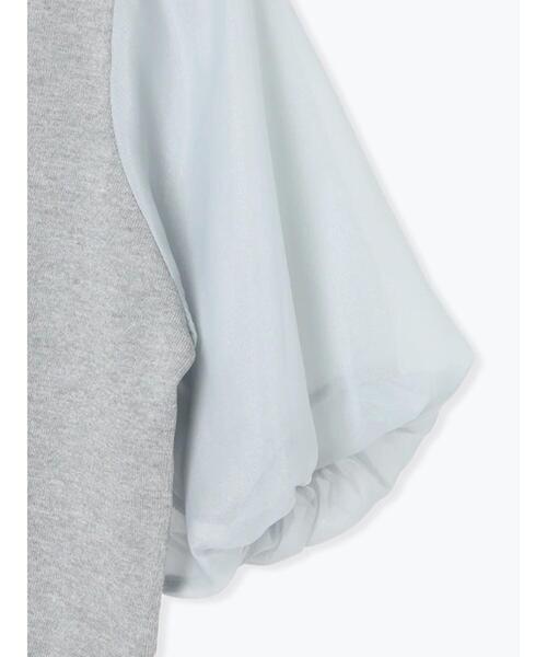 Te chichi（テチチ）の「シアースリーブニット（ニット/セーター・レディース・ブラック/グレー/オフホワイト・F）」の20枚目の写真