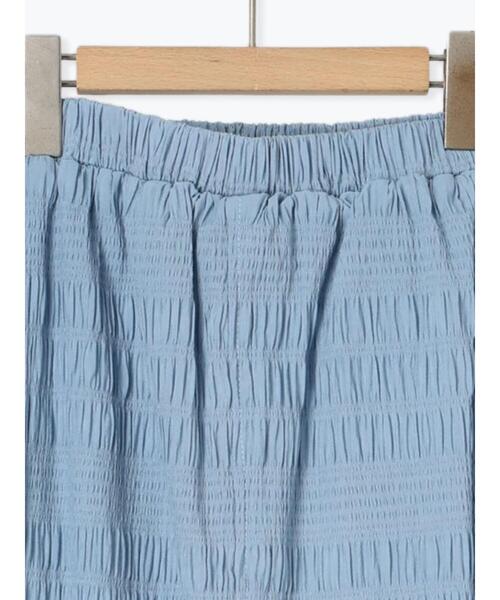 ehka sopo（エヘカソポ）の「◎シャーリングナロースカート（スカート・レディース・オフホワイト/ブルー/ブラック・F）」の13枚目の写真