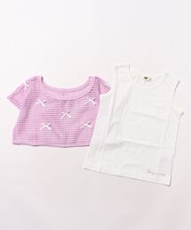 KP（ケーピー）の「32/-天竺ｷｼﾘﾄｰﾙ加工半袖Ｔシャツ（Tシャツ/カットソー）」