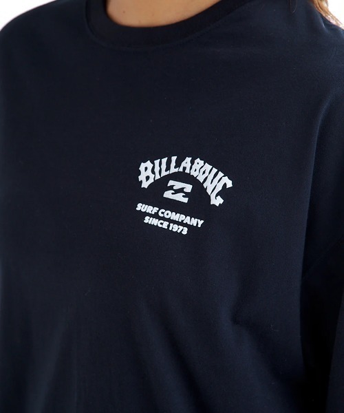BILLABONG(ビラボン)の「BILLABONG レディース SQUARE LOGO LOOSE TEE Tシャツ 【2025年夏モデル】/ビラボン半袖バックプリントTシャツ(Tシャツ/カットソー・レディース・ブラック系その他/グリーン系その他/ブラック/ホワイト・MEDIUM)」の17枚目の写真