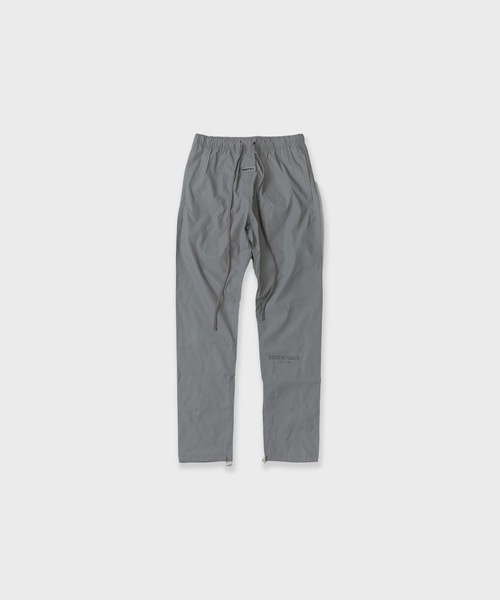 FOG ESSENTIALS(エフオージーエッセンシャルズ)の「FOG ESSENTIALS/エッセンシャルズ TRACK NYLON PANTS ナイロン リフレクターパンツ(その他パンツ・メンズ・ブラック/シルバー・S/M/L/XL)」の1枚目の写真