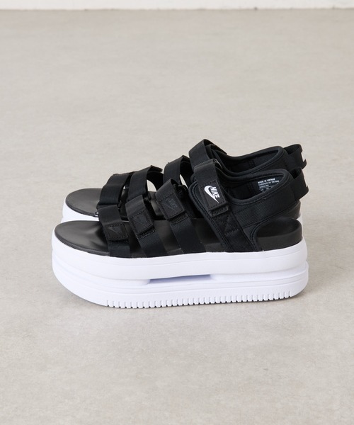 Nike アイコン クラシック サンダル デニム 厚底 スポサン 25cm