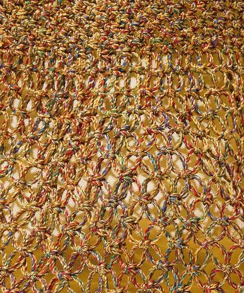 collex（コレックス）の「【ANANS】SMALL マクラメメタリック ラウンド トートバッグ（かごバッグ・レディース・その他・フリー）」の14枚目の写真