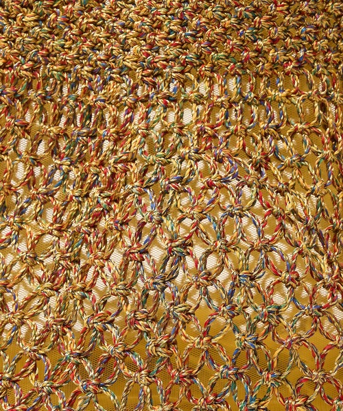 collex（コレックス）の「【ANANS】SMALL マクラメメタリック ラウンド トートバッグ（かごバッグ・レディース・その他・フリー）」の7枚目の写真