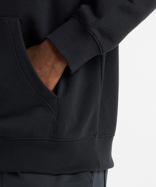 NEW BALANCE（ニューバランス）の「大谷翔平 フレンチテリーフーディAlways on Logo（パーカー・メンズ・ヘザーグレー/ブラック・SMALL/X-LARGE/MEDIUM/LARGE/XX-LARGE/XXX-LARGE）」の4枚目の写真