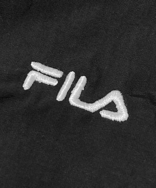 FILA（フィラ）の「【EC別注】FILA フィラ ブランド ロゴ 刺繍 ナイロン 2WAY ボディバッグ ショルダーバッグ（ボディバッグ/ウエストポーチ・メンズ・ブラック/アイボリー・FREE）」の20枚目の写真