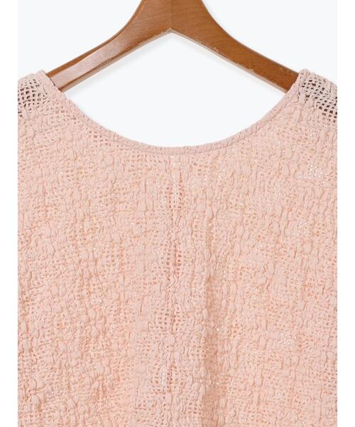 Lugnoncure（ルノンキュール）の「フラワーメッシュ前後2WAYトップス（その他トップス・レディース・ピンク/ブラック/オフホワイト・F）」の20枚目の写真