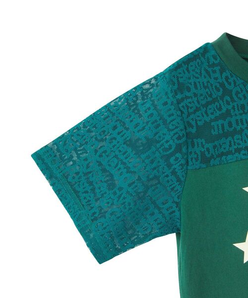 HYSTERIC GLAMOUR（ヒステリックグラマー）の「CAMERA CLUB ショート丈Tシャツ（Tシャツ/カットソー・レディース・ブラック/グリーン・FREE）」の4枚目の写真