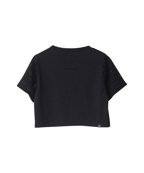 HYSTERIC GLAMOUR（ヒステリックグラマー）の「CAMERA CLUB ショート丈Tシャツ（Tシャツ/カットソー・レディース・ブラック/グリーン・FREE）」の5枚目の写真