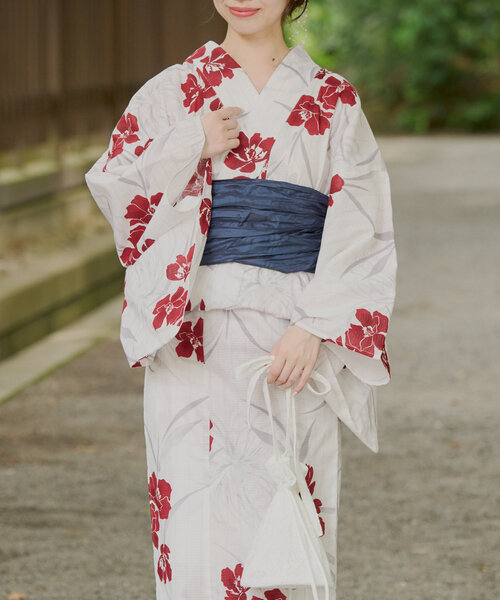 Chico（チコ）の「【浴衣2025】アヤメ（浴衣・レディース・ホワイト・FREE）」の7枚目の写真